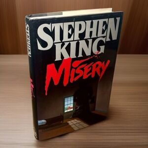 Misery by Stephen King 1987 [First Ed./First Print]$18.95 VIKING HC w/ DJ